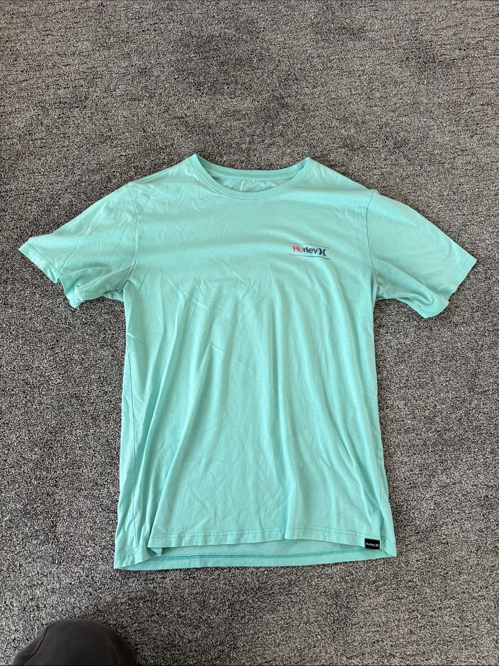 Hurley Men's Mint Crew Neck T-Shirt